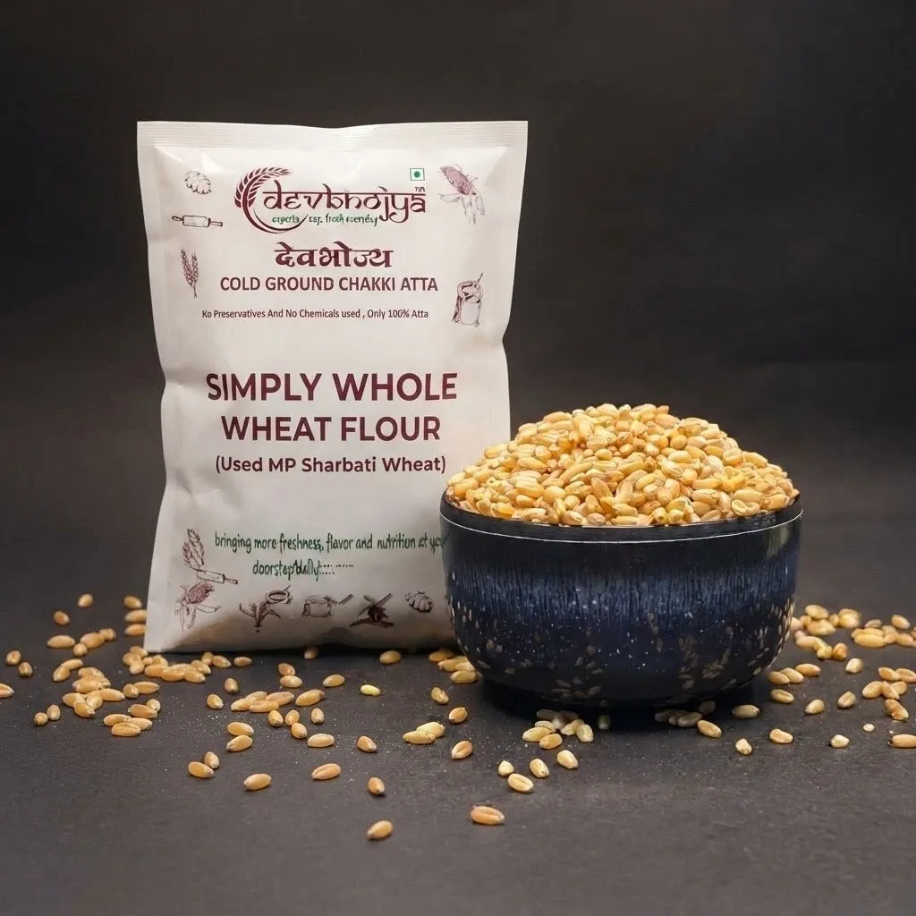 Simply Whole Wheat Flour - 5KG